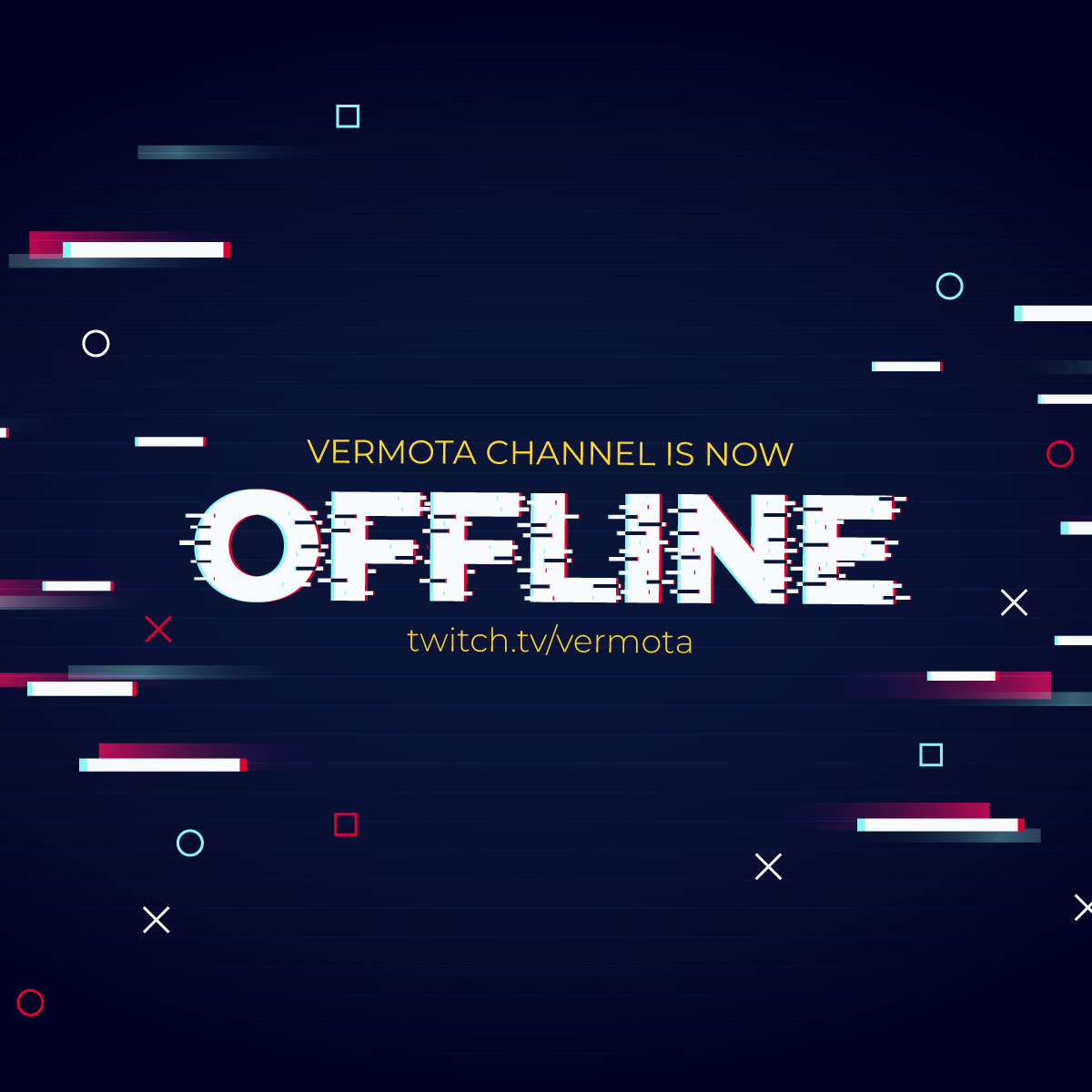 Réalisations d'un Overlay Stream is offline pour Vermota